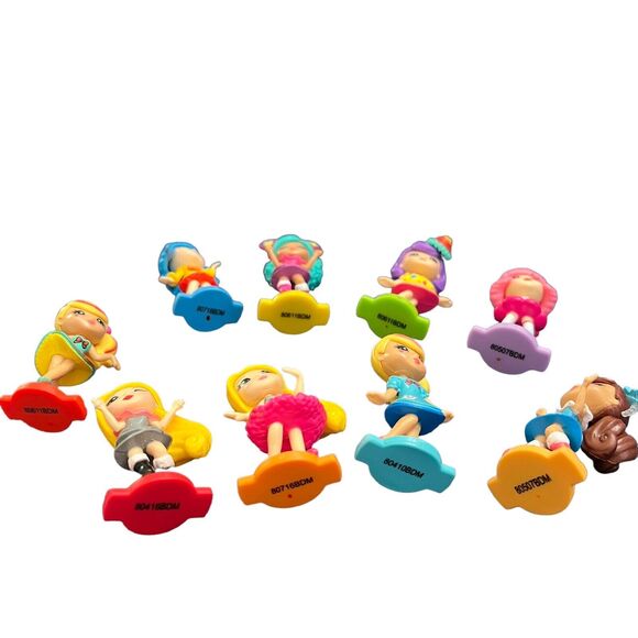 PARTY POPTEENIES MINIFIGURE TOYS ~ 2 1/2" Action Figures Lot of 9 SPIN MASTER - Picture 3 of 12